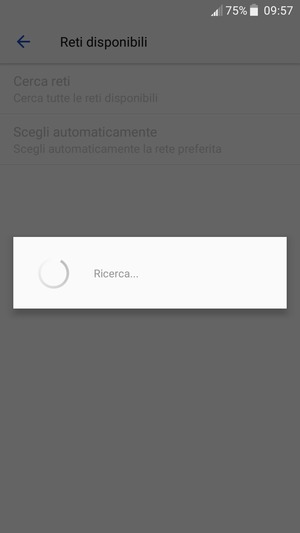 Attendi il completamento della ricerca