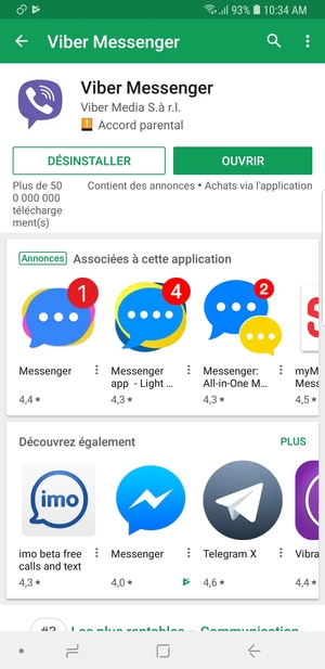 Sélectionnez OUVRIR
