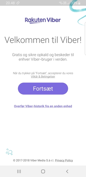 Din app er klar til brug