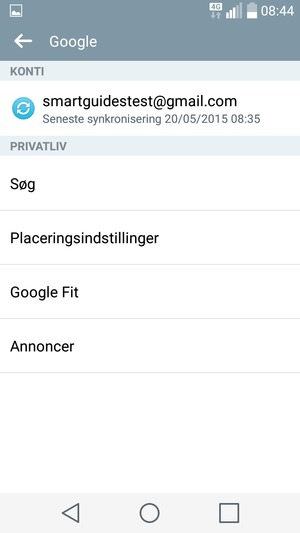 Vælg din konto