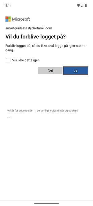 Vælg din foretrukne mulighed