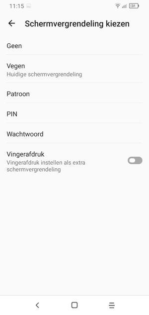 Selecteer Patroon
