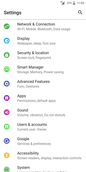 Select Security & location