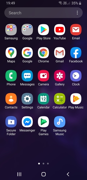 Select Settings