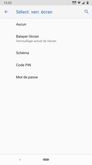 Sélectionnez Schéma
