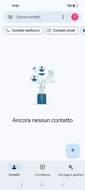 Seleziona Correggi e gestisci
