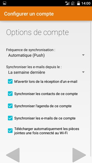 Sélectionnez Suivant