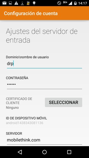 Introduzca Nombre de usuario