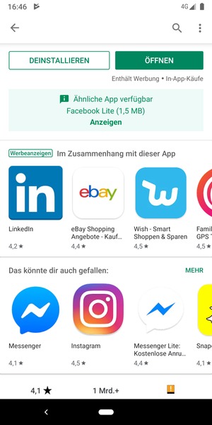 Wählen Sie ÖFFNEN