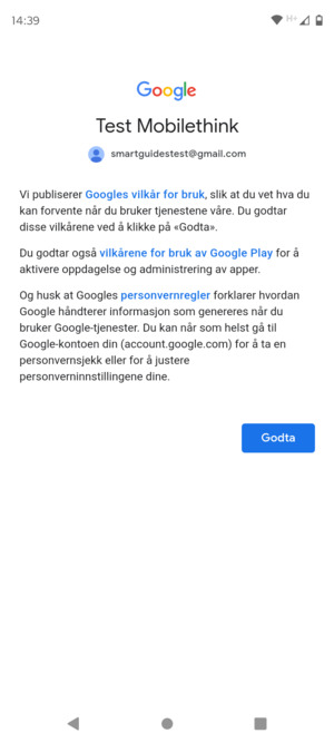 Velg Godta