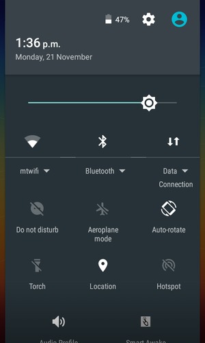 Turn off Wi-Fi and Bluetooth