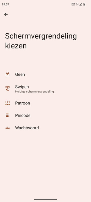 Selecteer Patroon
