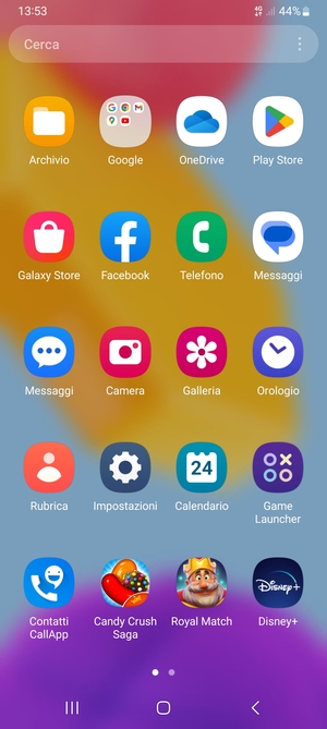 Seleziona Impostazioni