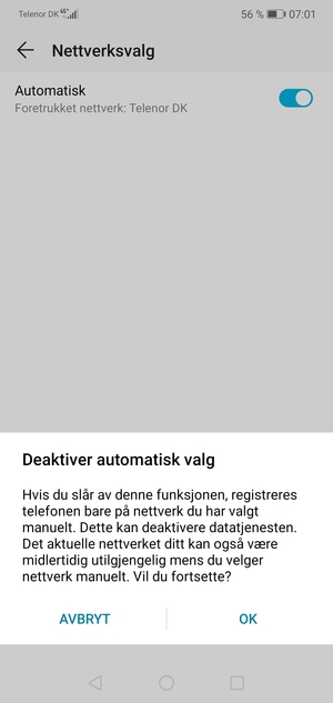 Velg OK