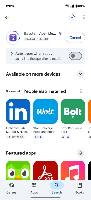 Wait for the installation process to finish