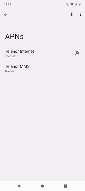 Your phone has now been set up to MMS