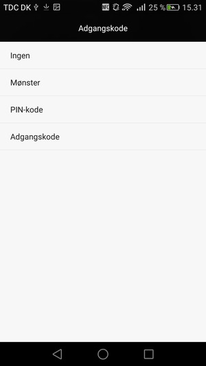 Vælg Mønster