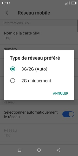 Sélectionnez votre option préférée