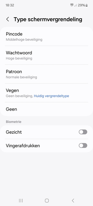 Selecteer Patroon