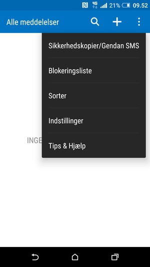 Vælg Indstillinger