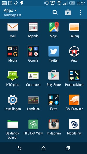 Selecteer Instellingen