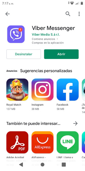 Seleccione Abrir