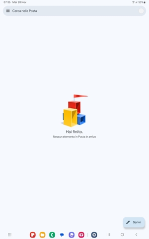 Il tuo account è pronto per l'uso