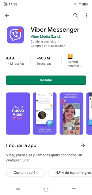Seleccione Instalar