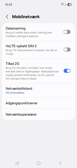 Vælg Adgangspunktnavne