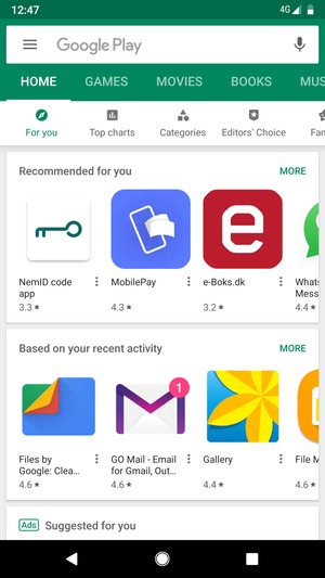 Select the Search bar