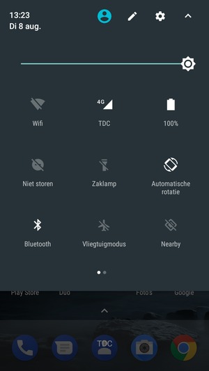 Selecteer Bluetooth
