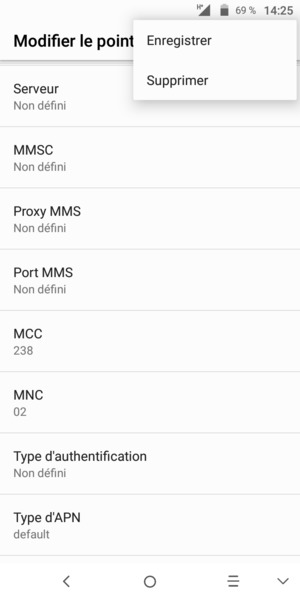 Sélectionnez Enregistrer