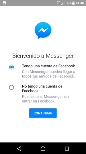 Su aplicación está lista para usar