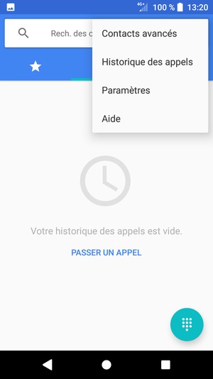 Sélectionnez Paramètres