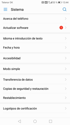 Seleccione Actualizar software
