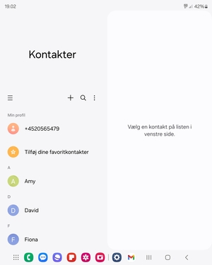 Vælg Menu-knappen