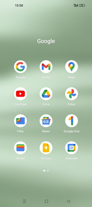 Wählen Sie Gmail