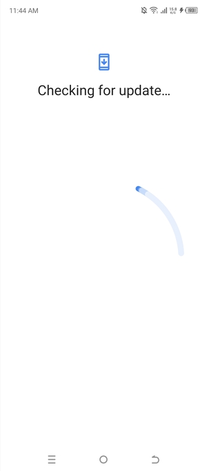 Wait for the search to finish