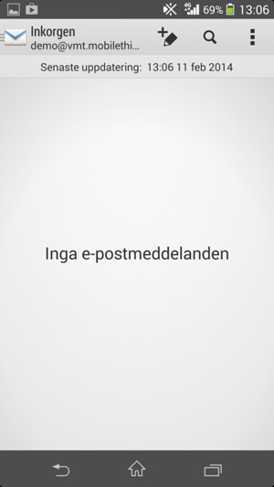 Ditt konto är redo att användas