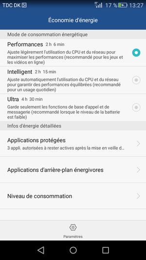 Sélectionnez Smart