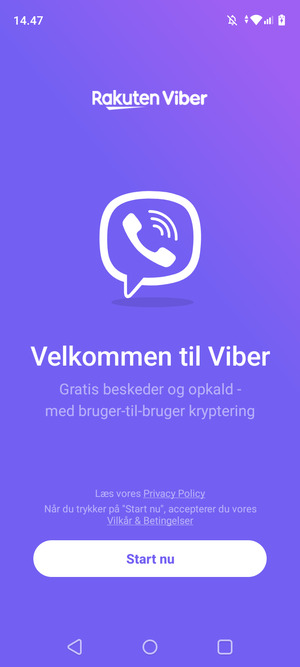 Din app er klar til brug