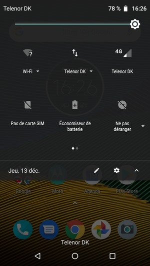 Désactiver le Wi-Fi