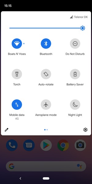 Turn off Wi-Fi and Bluetooth