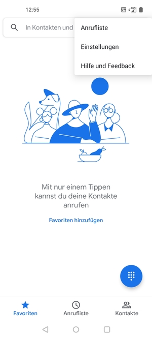 Wählen Sie Einstellungen