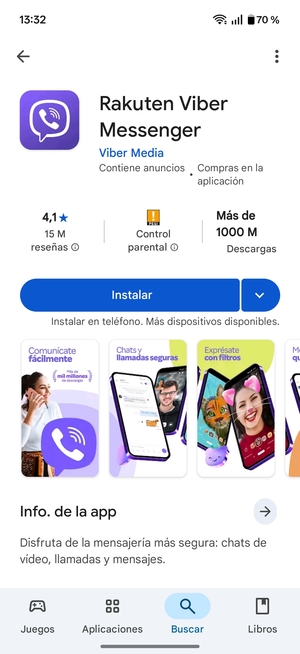 Seleccione Instalar