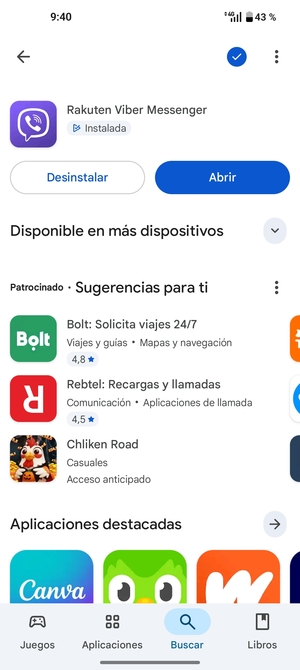 Seleccione Abrir