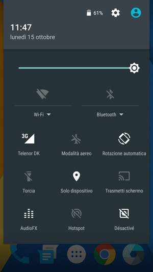 Disattiva Solo dispositivo