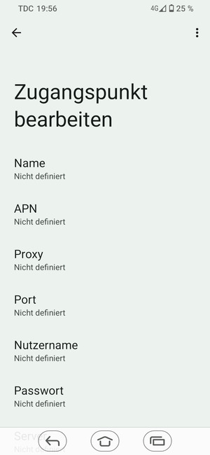 Geben Sie MMS-Informationen ein