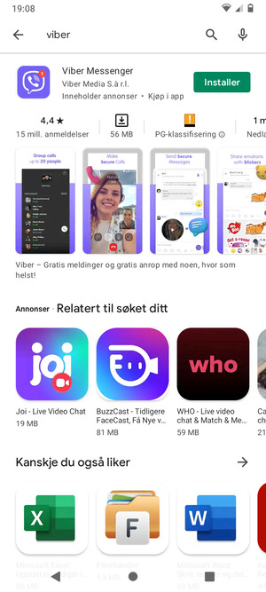 Velg app