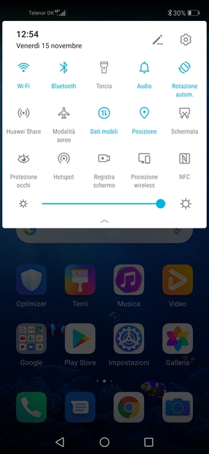Disattiva Wi-Fi e Bluetooth